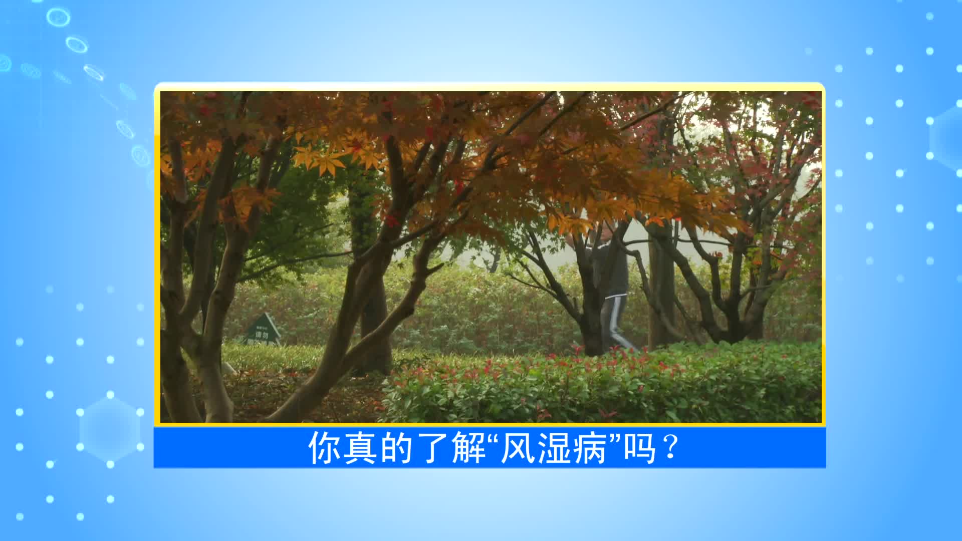 《第1健康》第25期：走进风湿病，无关“风”和“湿”