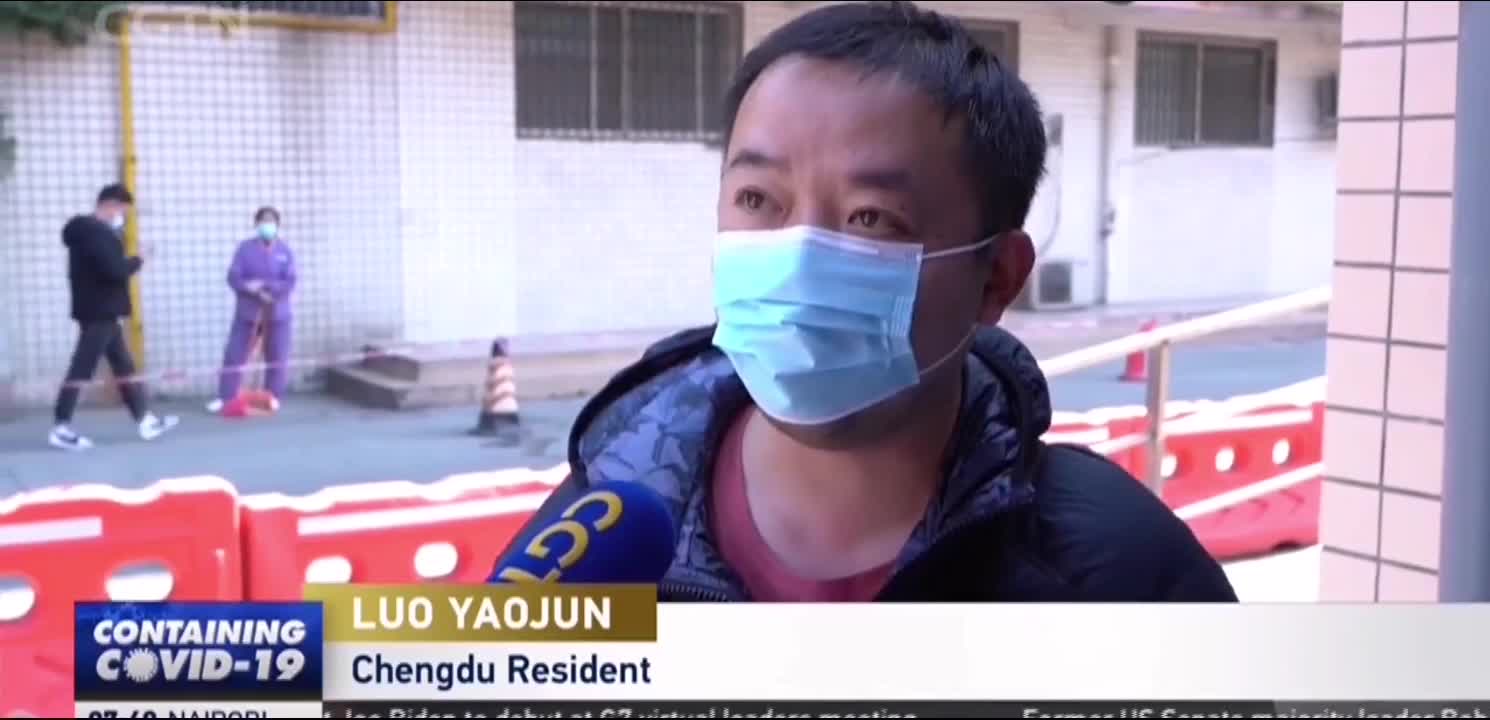 【视线】中国国际电视台报道成都市第五人民医院疫情防控